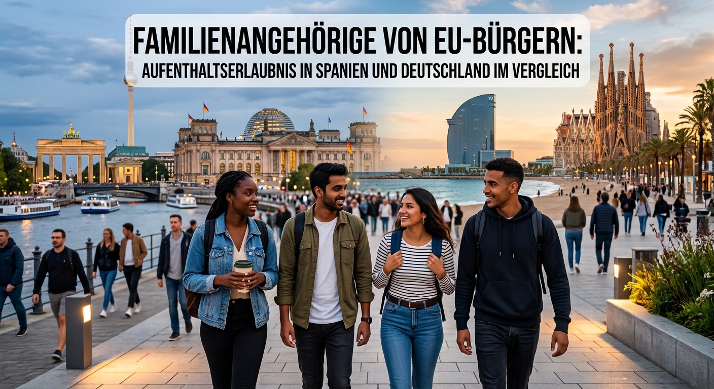 Family members of EU citizens: A comparison of residence permits in Spain and Germany