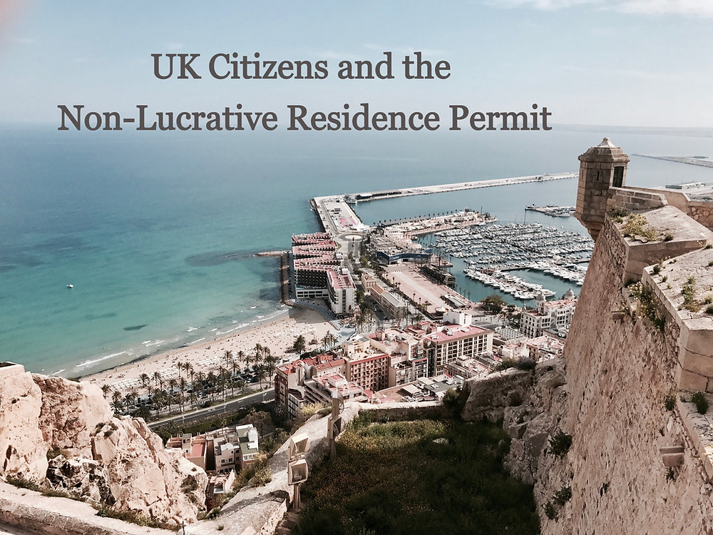 UK Citizens and the Non-Lucrative Residence Permit