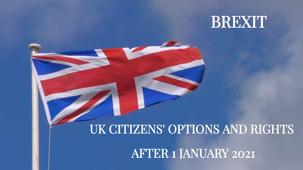 SITUATION OF BRITISH CITIZENS IN SPAIN AS OF 1 JANUARY 2021