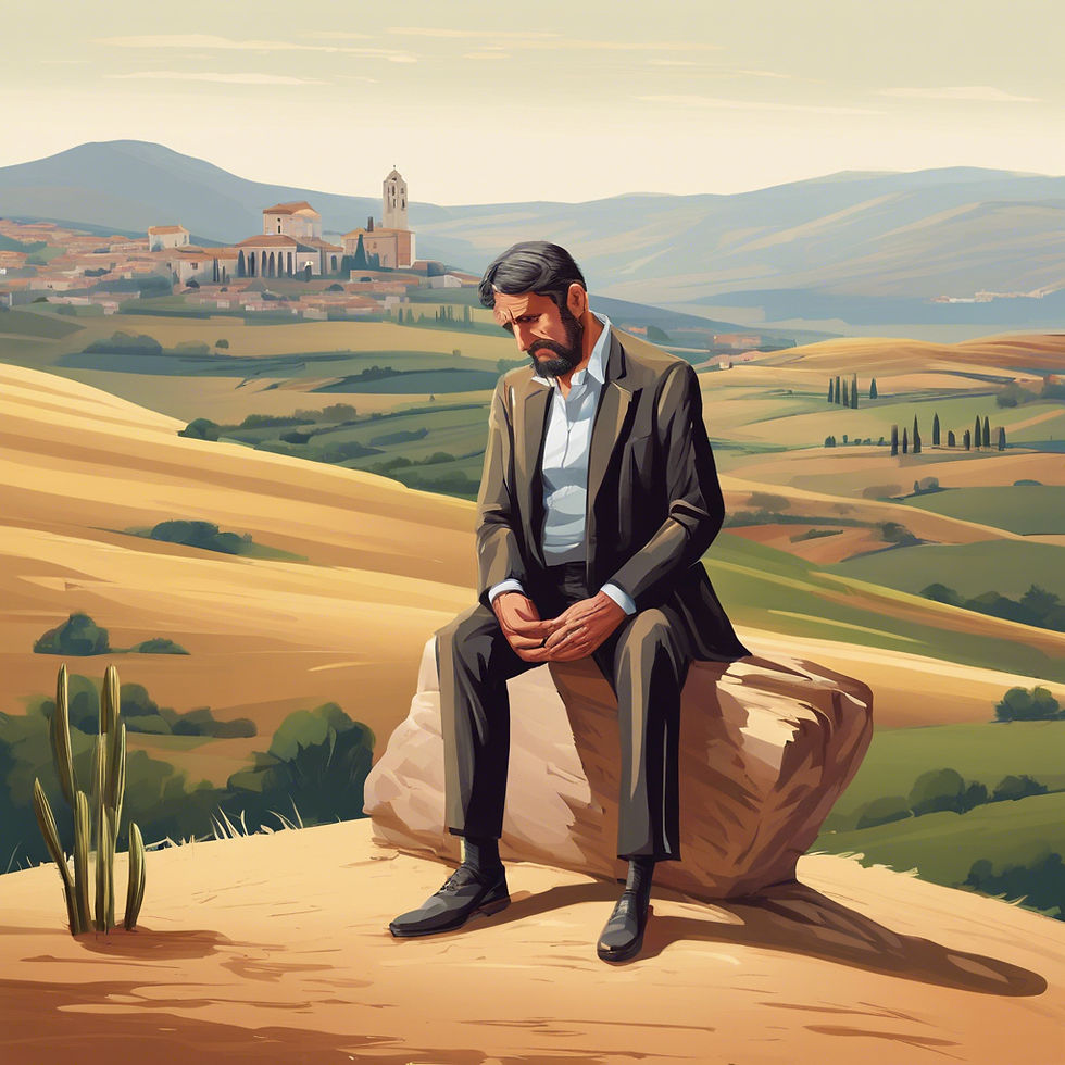 Sad investor who cannot apply for the Golden Visa in Spain anymore.