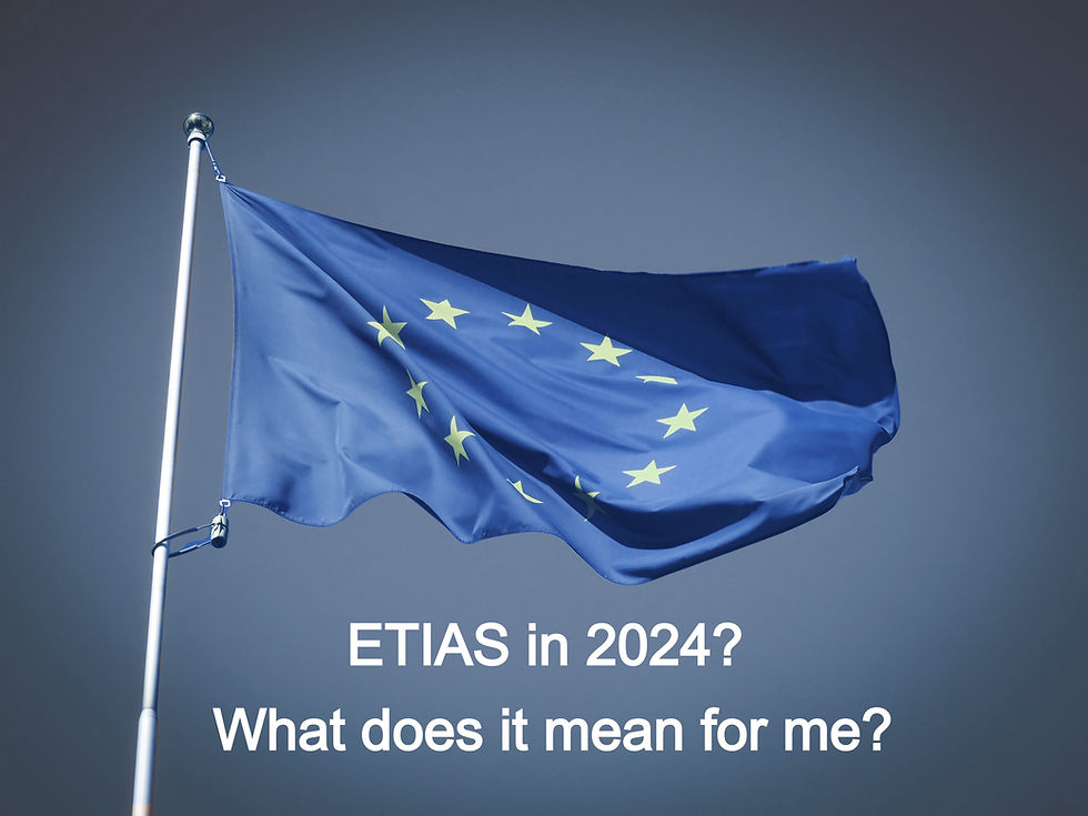 EU Flag and capture: ETIAS in 2024? What does it mean for me?